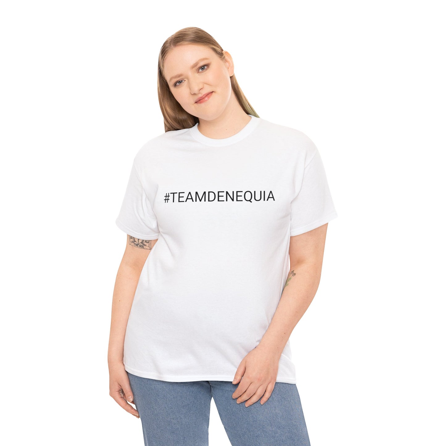 BOSS LADY DENEQUIA TEAM DENEQUIA Unisex Heavy Cotton Tee