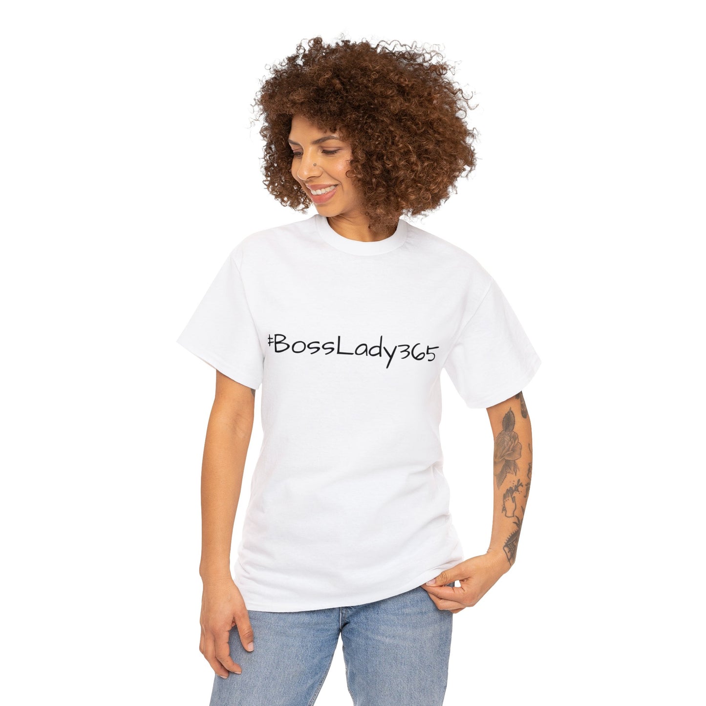 BOSS LADY DENEQUIA TEAM DENEQUIA Unisex Heavy Cotton Tee