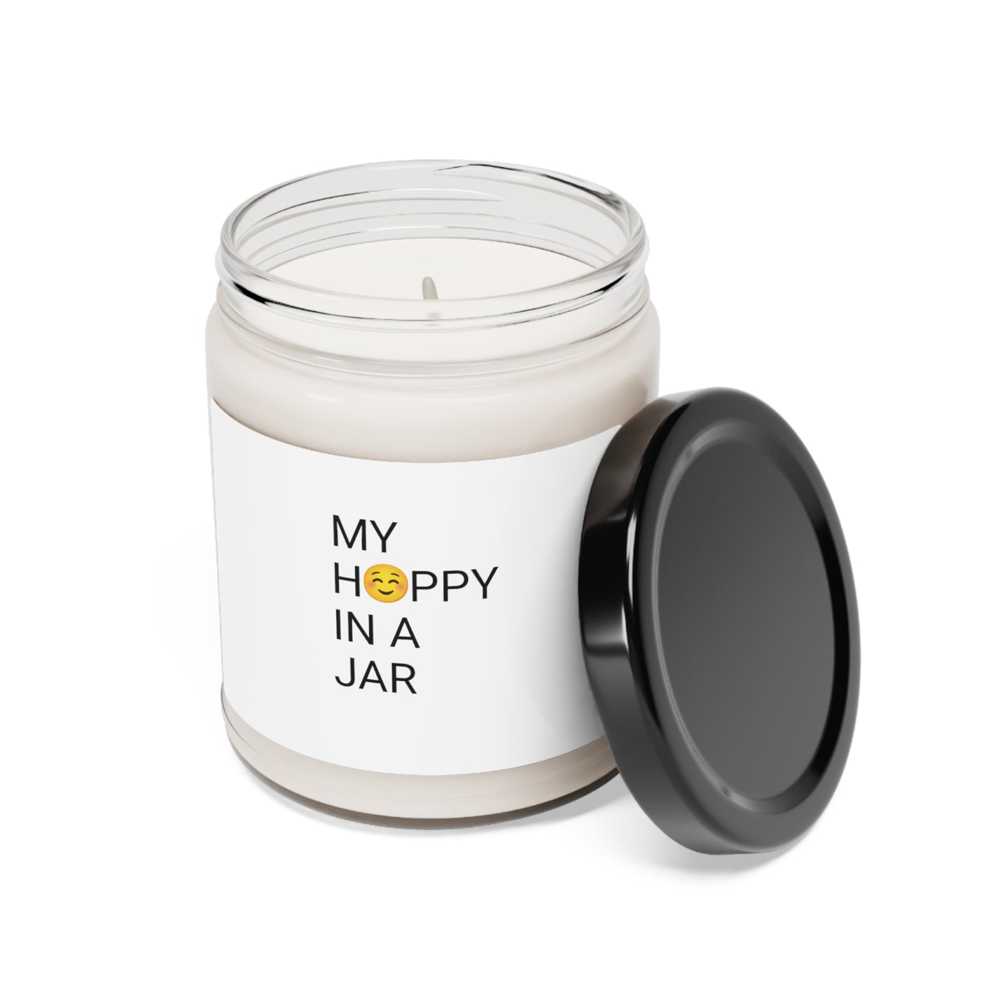 BOSS LADY DENEQUIA " MY HAPPY IN A JAR " Scented Soy Candle, 9oz