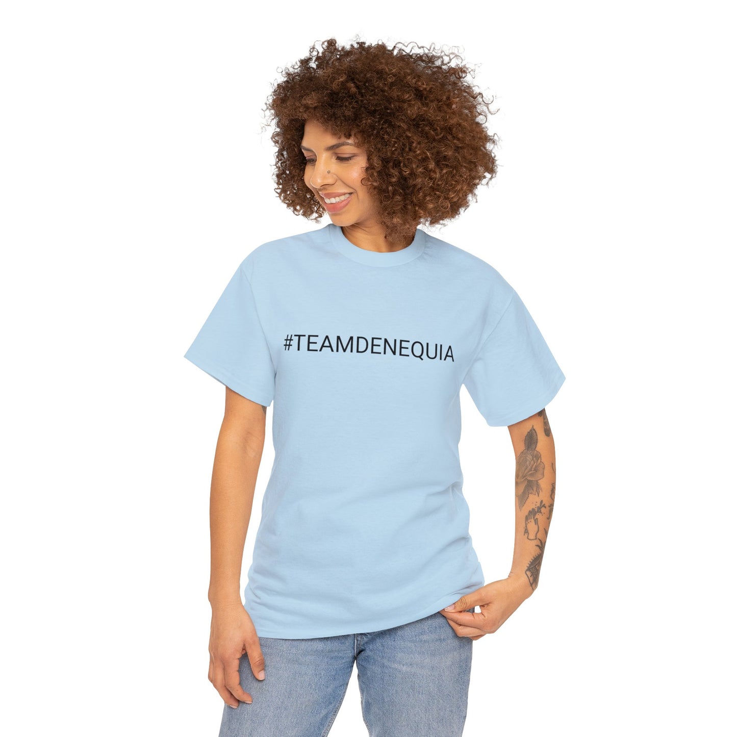 BOSS LADY DENEQUIA TEAM DENEQUIA Unisex Heavy Cotton Tee