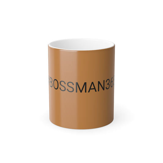 BOSS LADY DENEQUIA "BOSS MAN 365 " Color Morphing Mug, 11oz