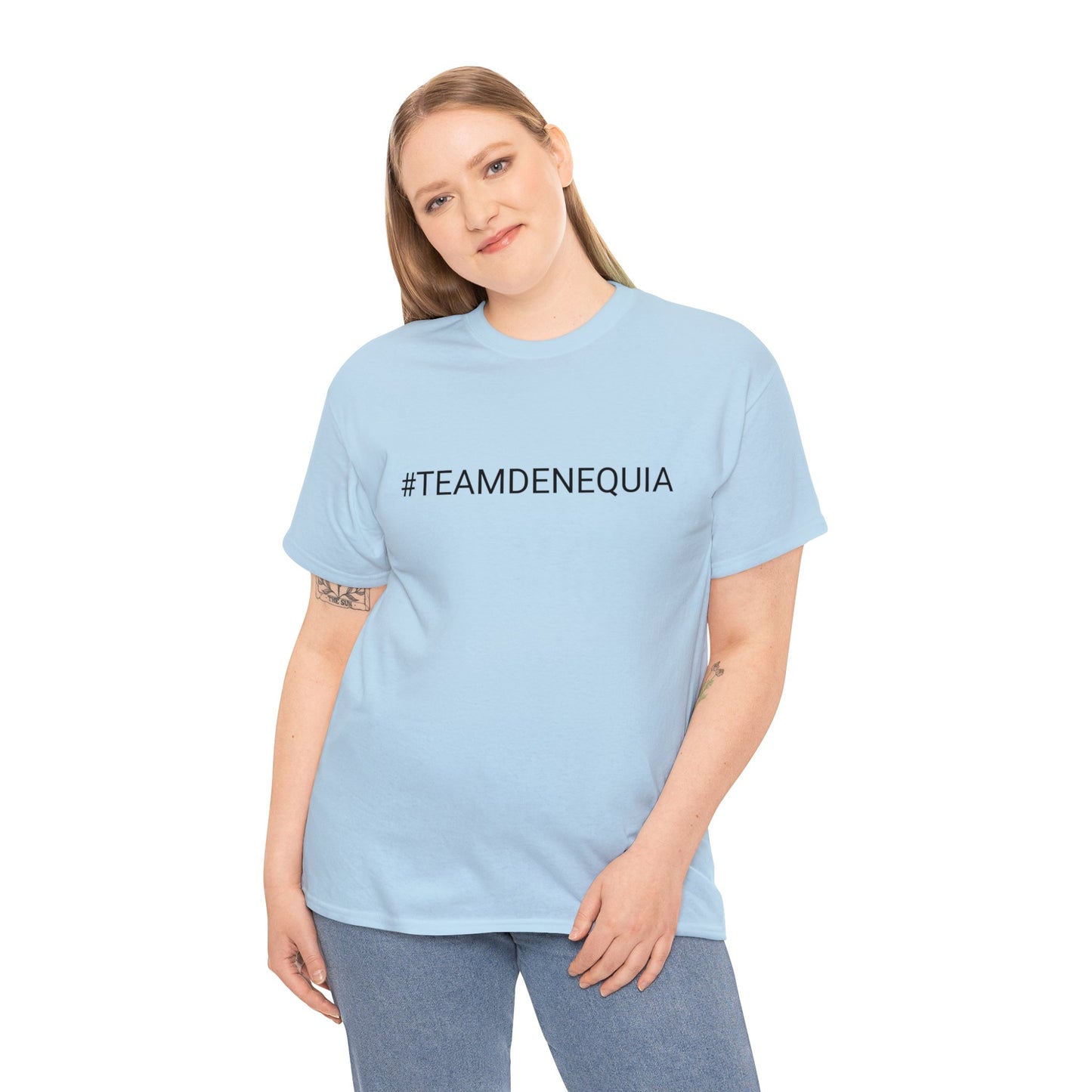 BOSS LADY DENEQUIA TEAM DENEQUIA Unisex Heavy Cotton Tee