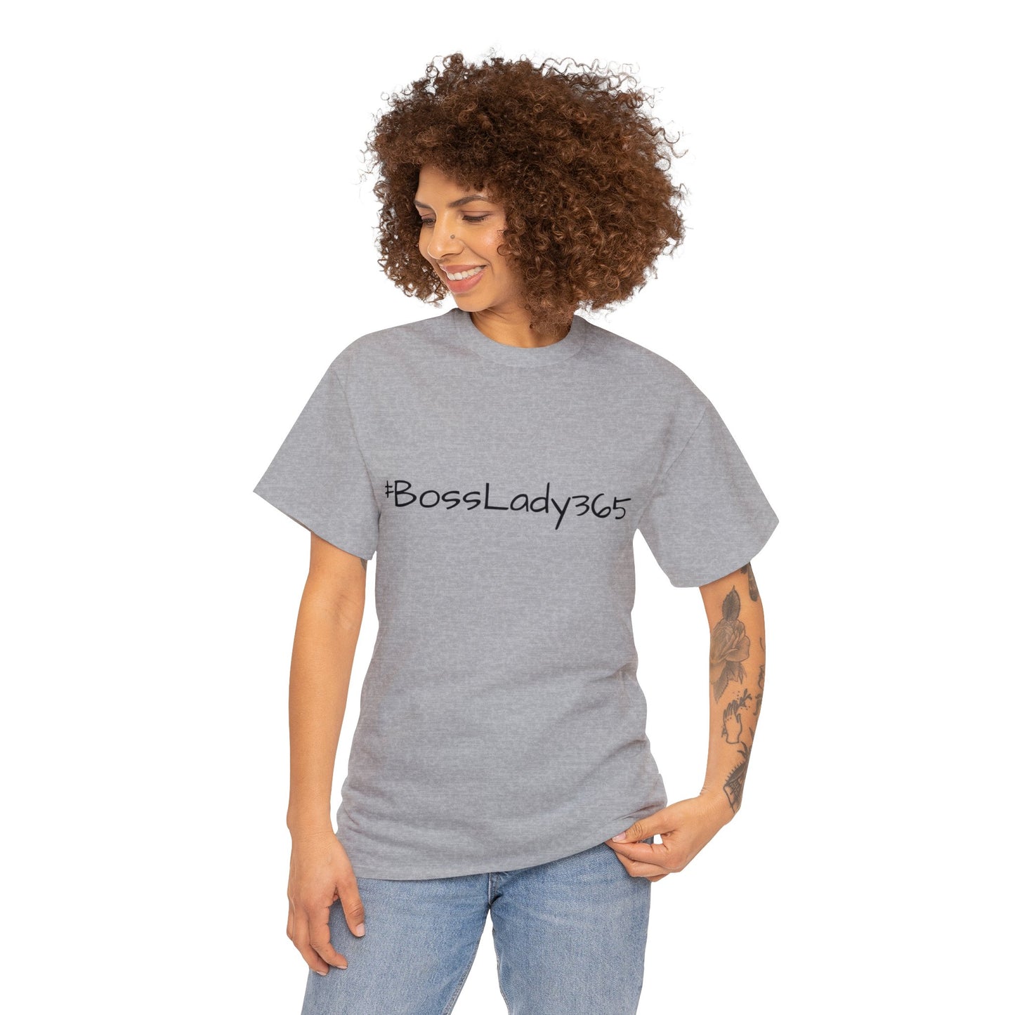 BOSS LADY DENEQUIA TEAM DENEQUIA Unisex Heavy Cotton Tee